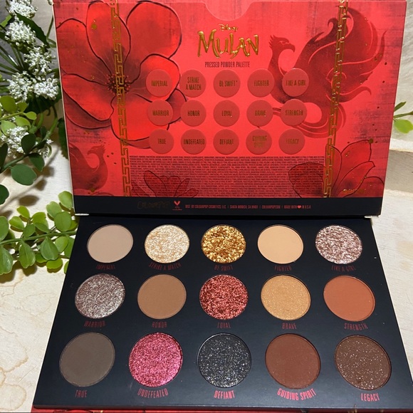 SOLD ColourPop x Disney Mulan Eyeshadow Palette LE - Picture 7 of 7
